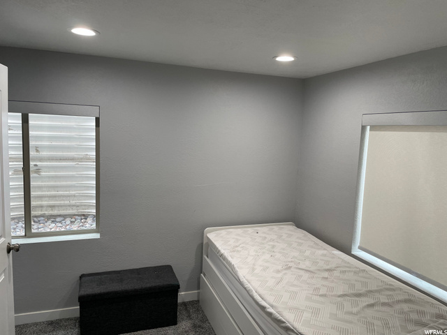 Basement bedroom