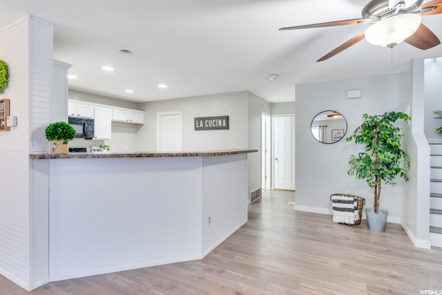 Kitchen and bar