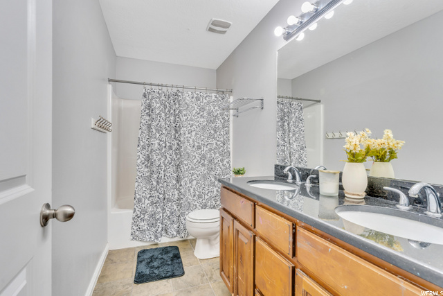 Full bath on Second Floor