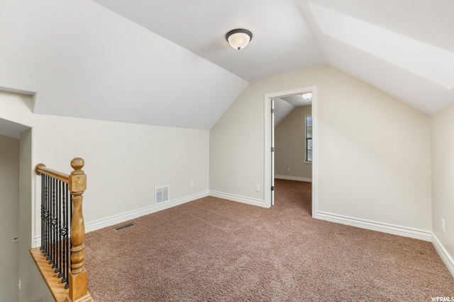 Loft leads to another bedroom