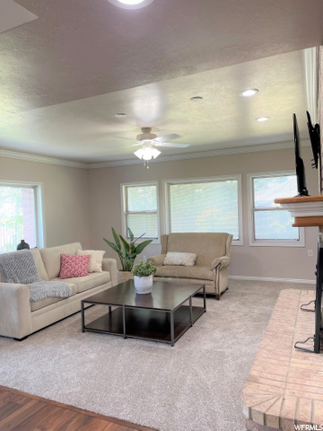 Lower level family room