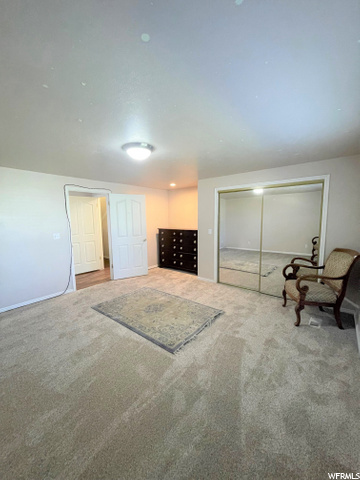 Lower level large guest bedroom