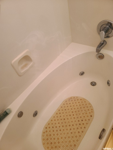 Jetted Tub in Hall Bath