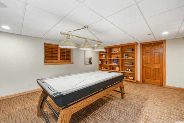 Basement Entertaining