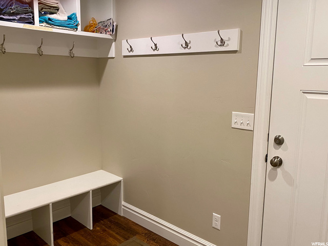 Mudroom from Garage