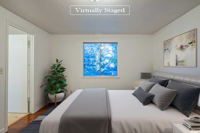 Virtually staged
