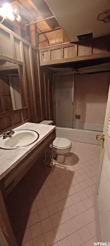 Basement bathroom