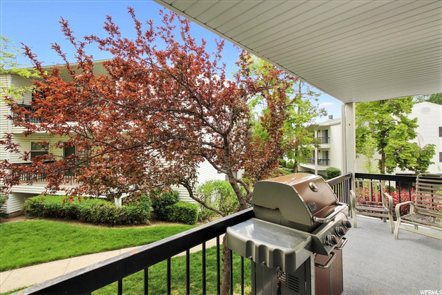HUGE Balcony, Room for Your Outdoor Furniture