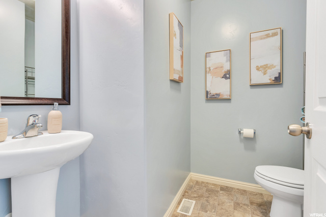 Half Bath on Main Floor