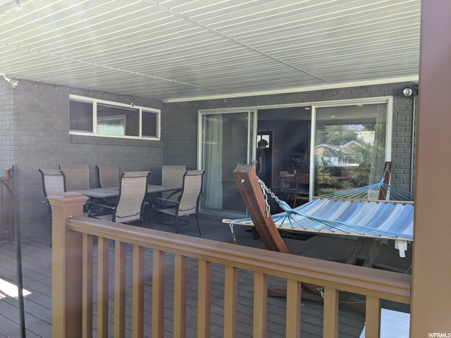 Back deck