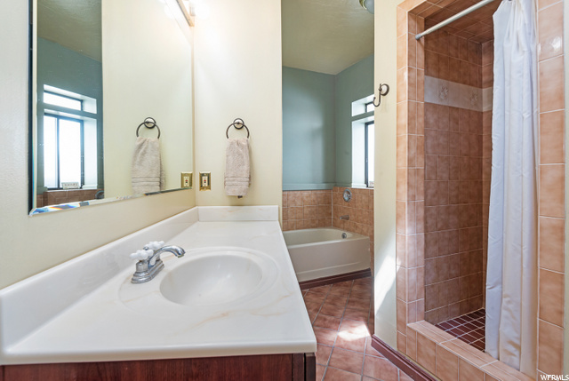 Master Bathroom Tub & Shower