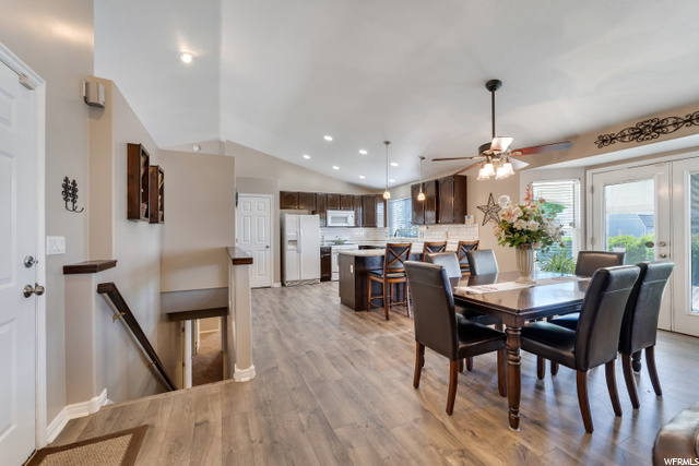 Vaulted Ceilings From Front to Back!