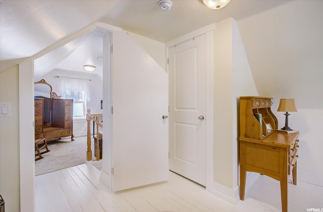 upstairs