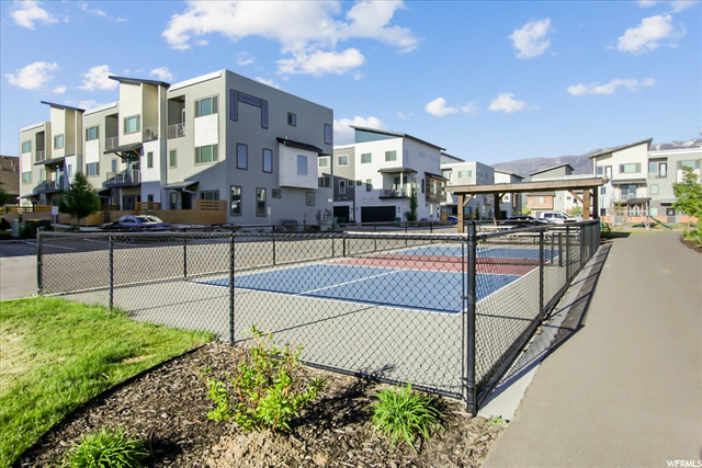 Pickleball court and Pavillion