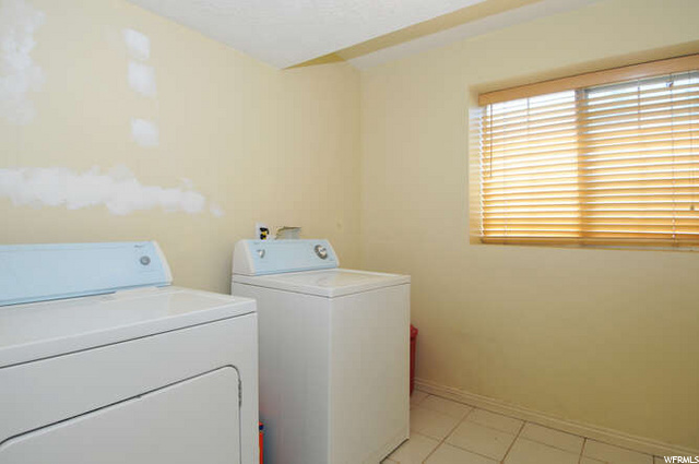 main floor laundry room