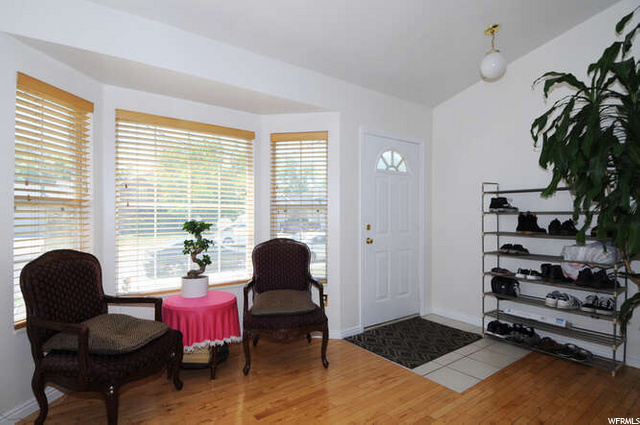 main entrance to living room