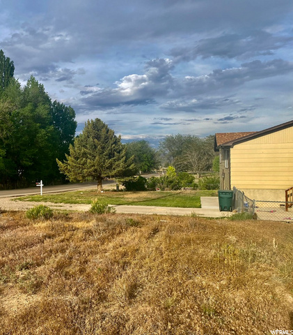 West side of property