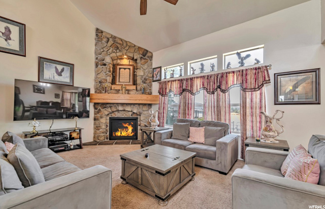 Living Room View from Entry Way