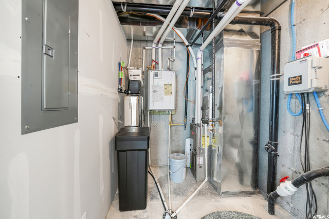 Utilities Located In Basement