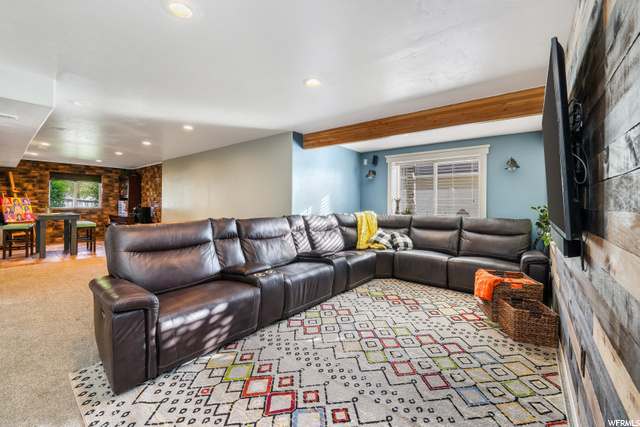 Basement family room