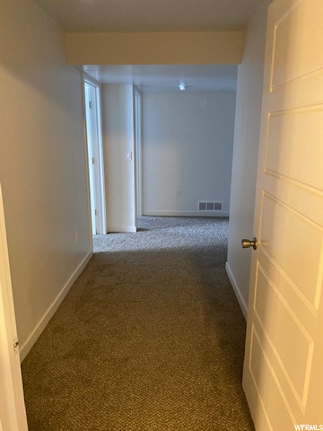 Basement hallway