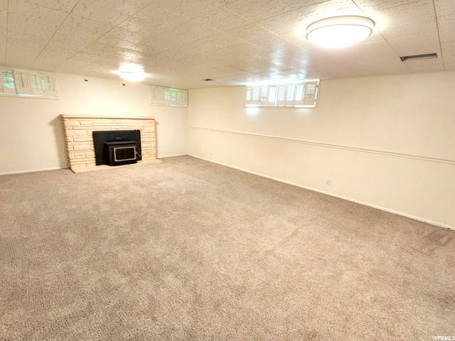 Downstairs family room