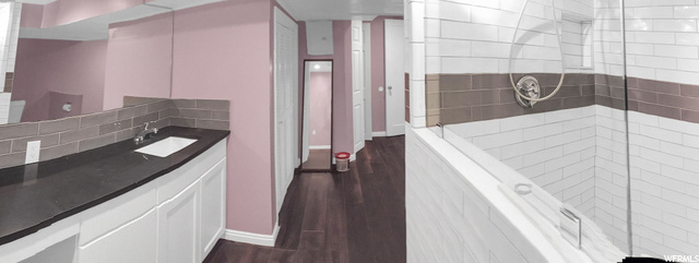 Basement bathroom