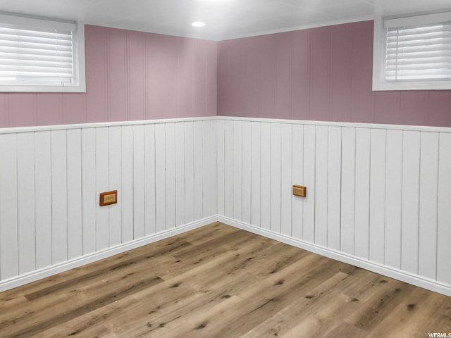 Basement bedroom
