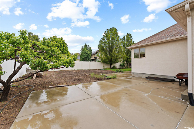 RV Pad and Garden Area