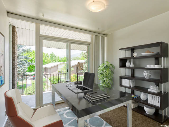 Virtually Staged Third Bedroom