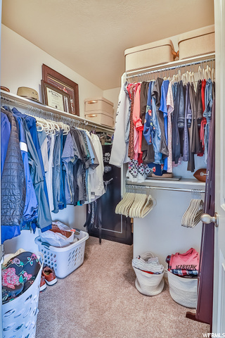 Master walk-in closet