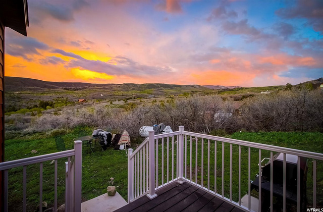 Views from back deck -