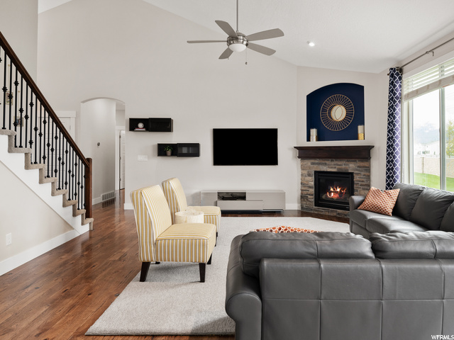 Great room & Fireplace