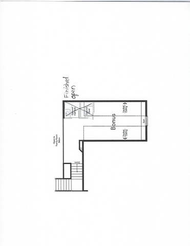 Floor plan bonus room up