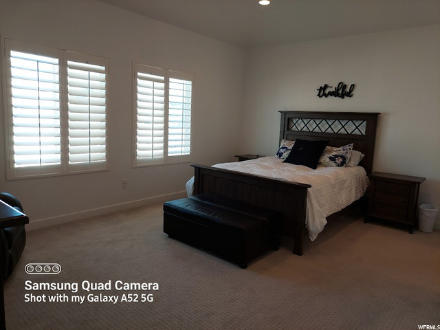 Master bedroom away from other bedrooms