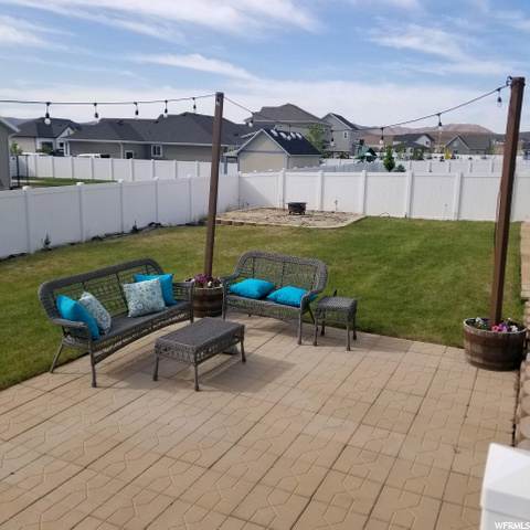 Brick patio
