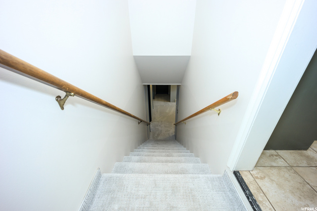 Stairs to basement