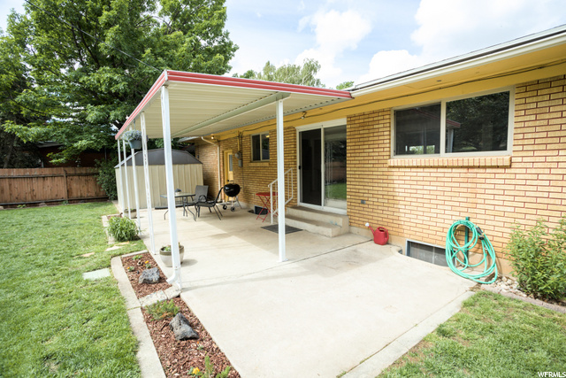 Covered Patio Backyard