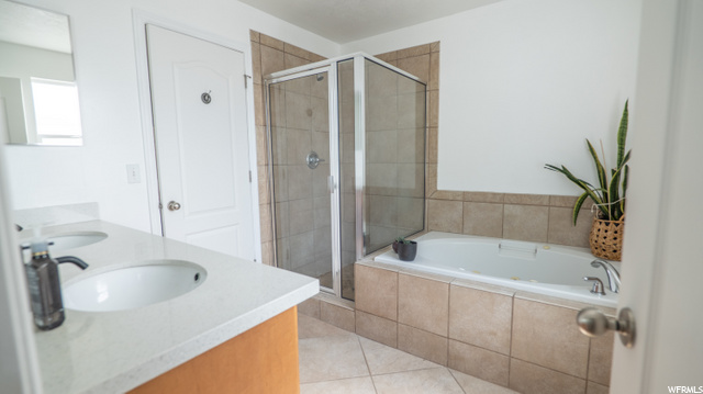 Master Bath Separate Tub and Shower