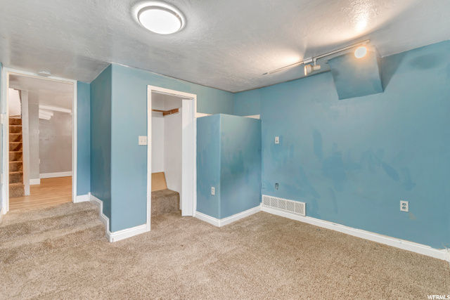 Basement bedroom