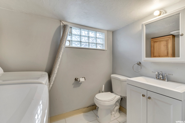 Laundry & half bath