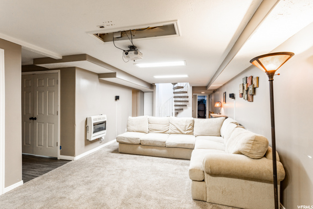 Basement family room