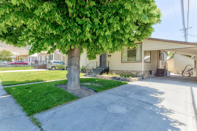 Driveway and carport