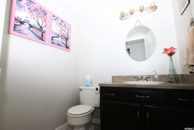 main floor powder room