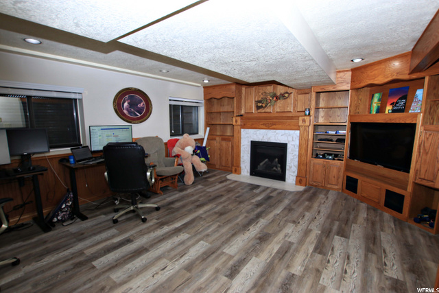 basement family room