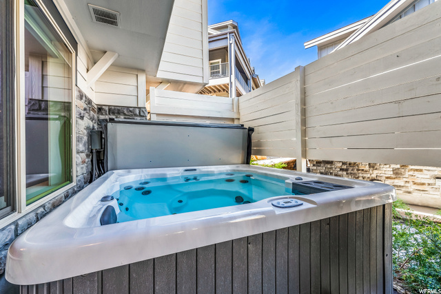 Private hot tub!