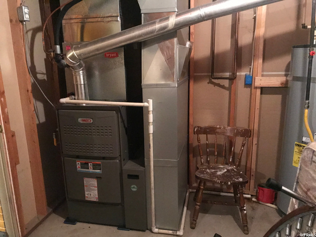 Downstairs mechanical room