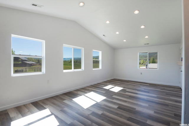 Living space above garage