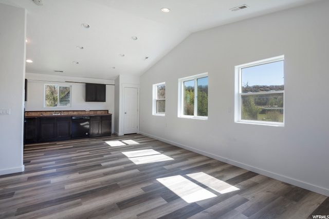 Living space above garage