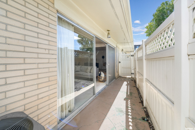 Front patio